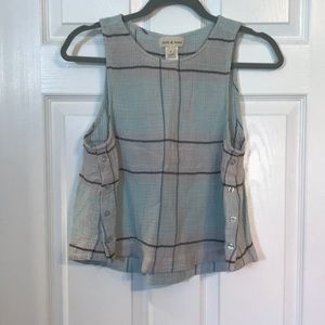 Cloth & Stone Striped Crop Tank